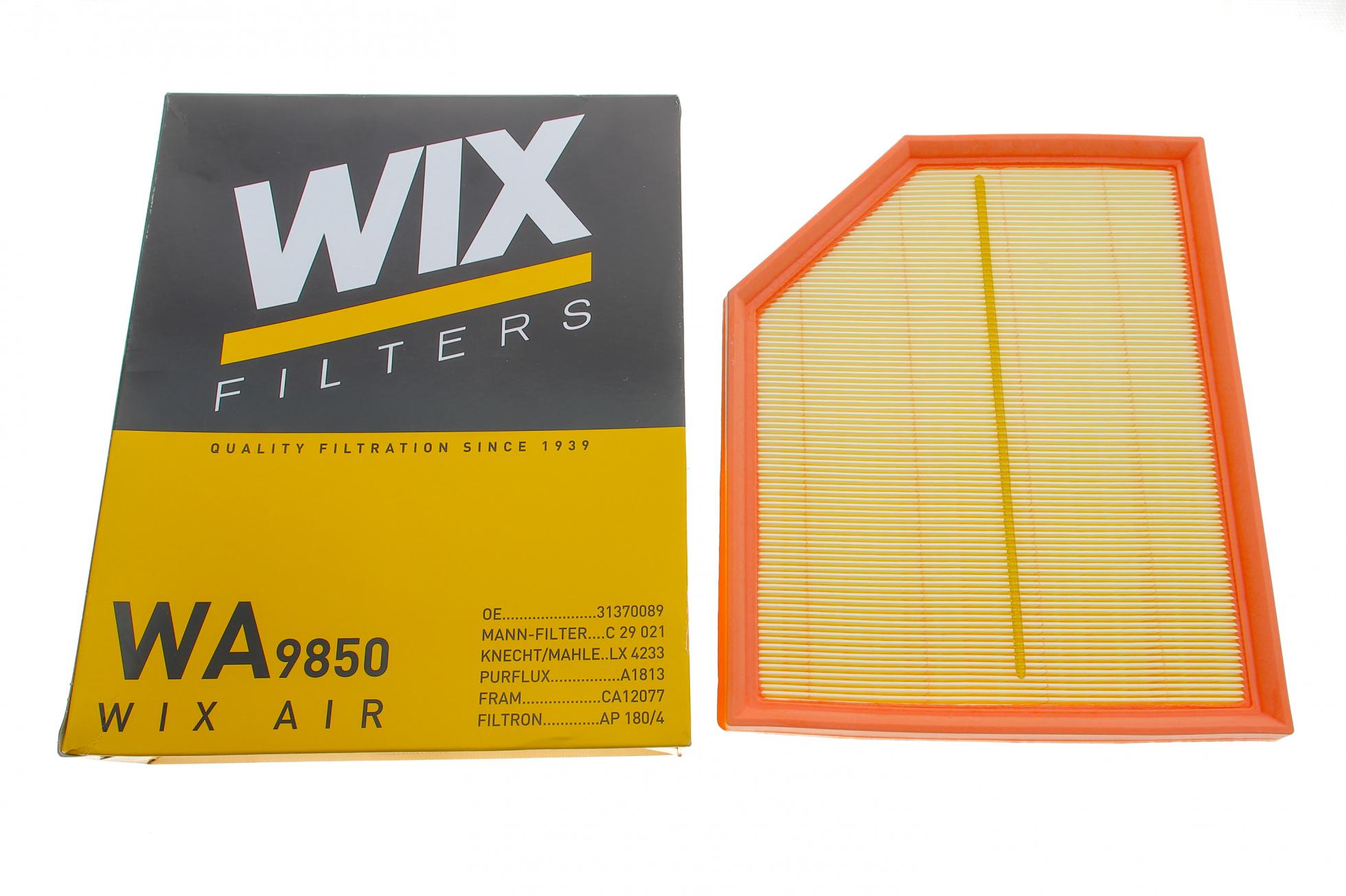 WA9850 WIX FILTERS